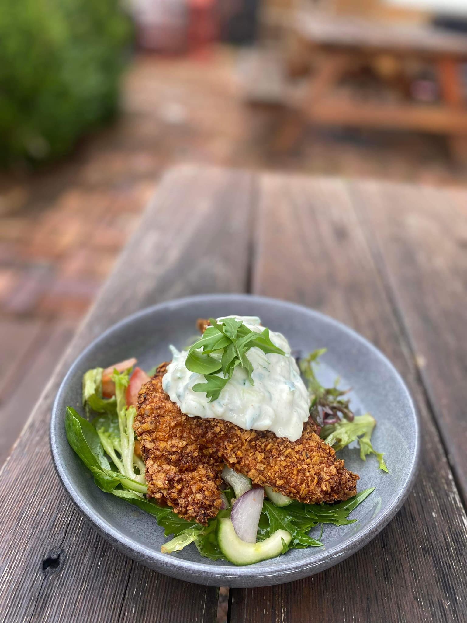 Dorito crumbed chicken is on our lunch and entre menu! 🍴

All new dishes launching over the next week! 

Watch each day for a new dish! 🤤