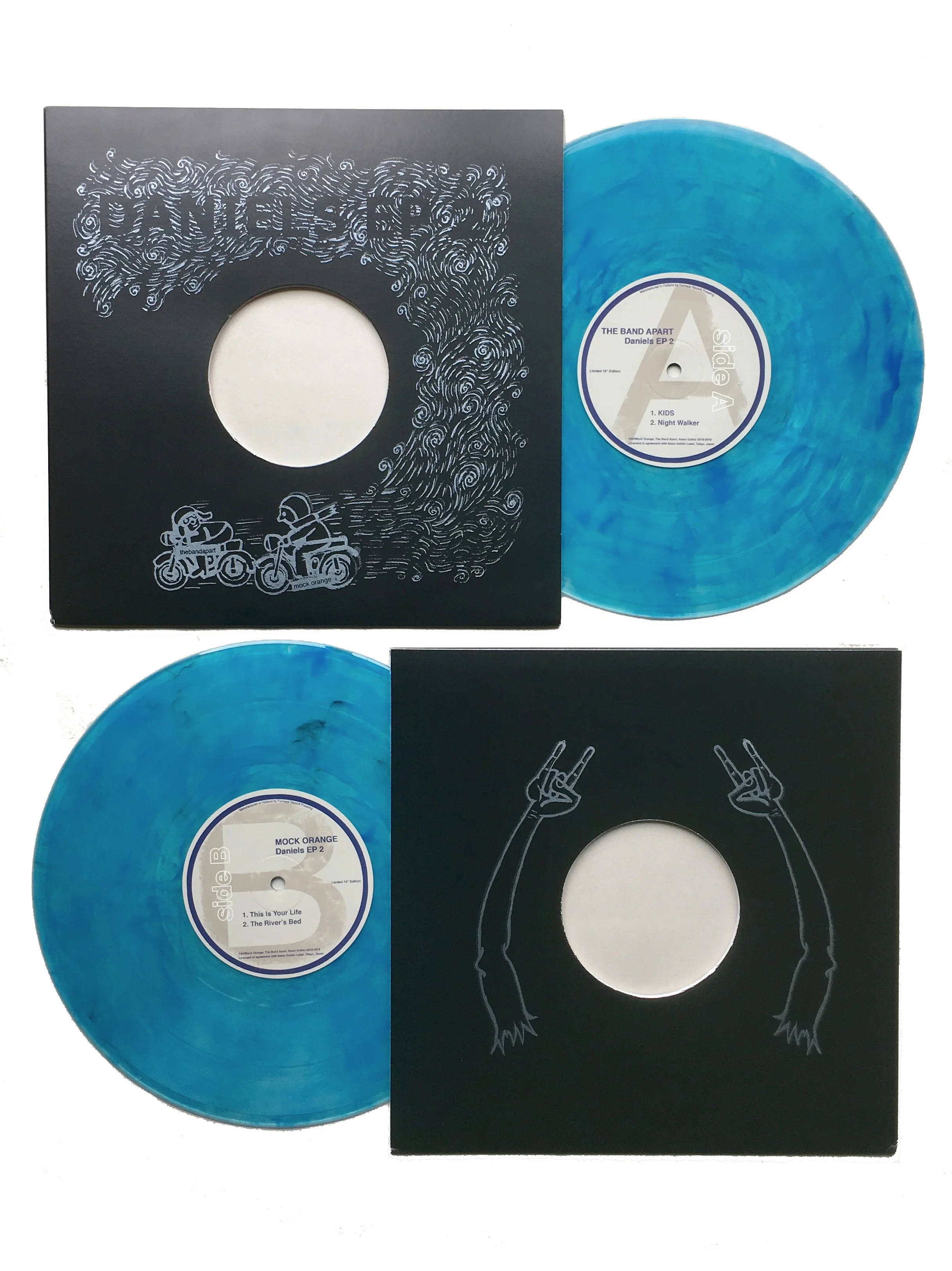 Daniels E.P. 2 Mock Orange/The Band Apart Split 10" Limited Screen Print Edition