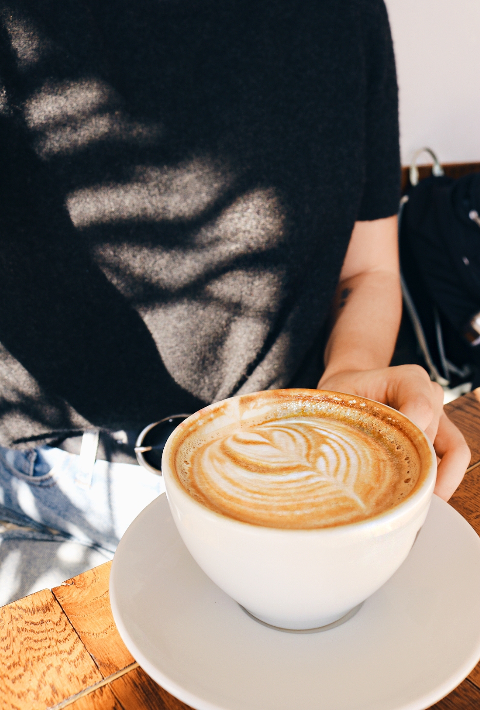 Latte courtesy of Spyhouse Coffee in St. Paul.