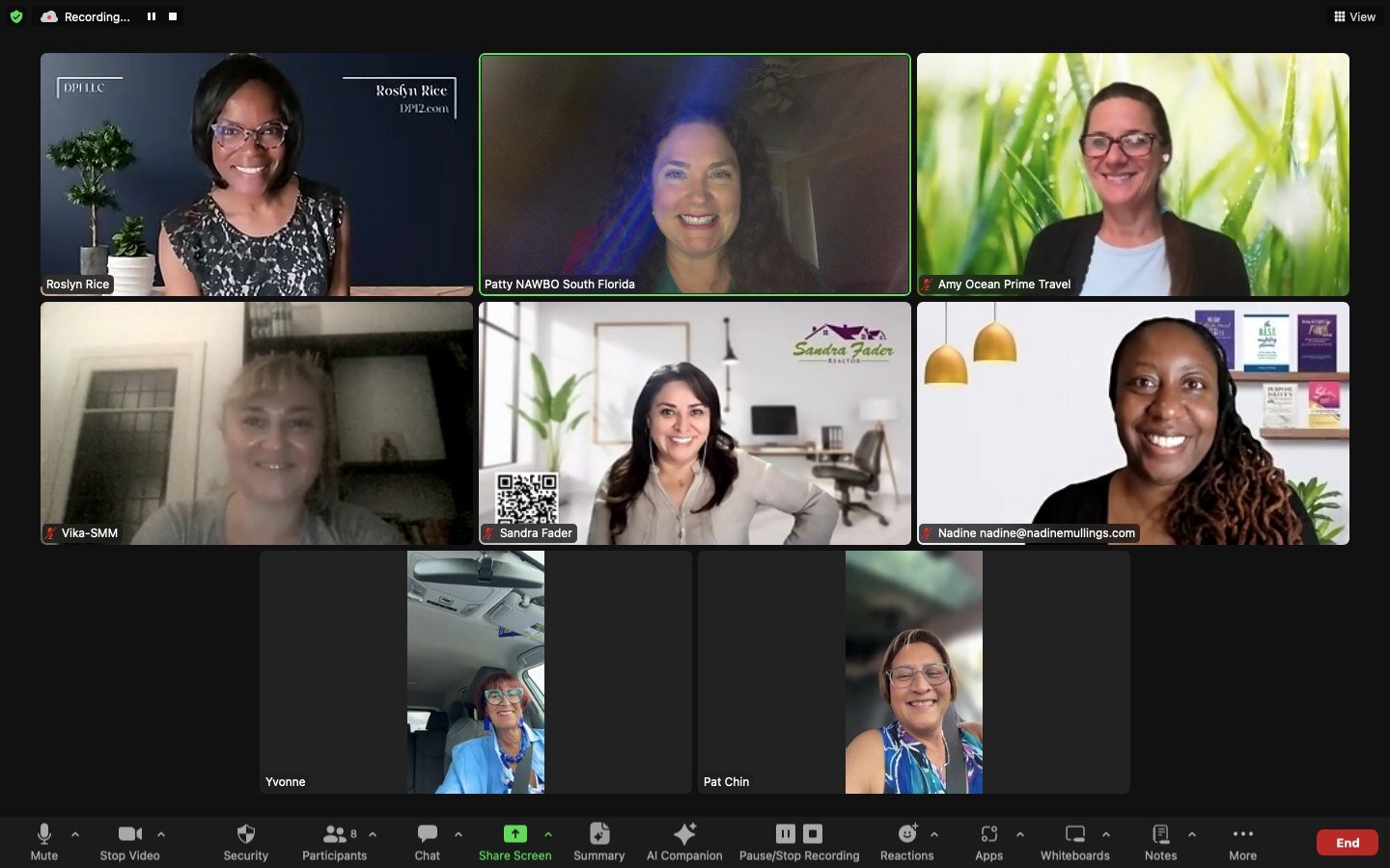 Another Virtual Power Hour is in the books! A good time was had by all. We talked about what we have launching this spring in our businesses and everyone was very excited about new projects, new ideas, new leads, new strategies. 

It was great to con