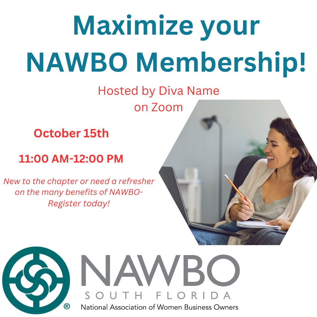 October Maximize Your NAWBO Membership 