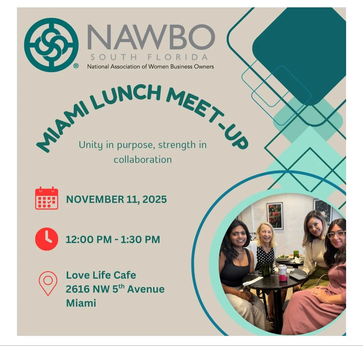 Are you ladies ready? We have our Miami meet up coming up AND our Fundraising Dinner! Show up and find why so many women are part of NAWBO. We can&rsquo;t wait to meet you( or see you again😉 PS: make sure to register for the upcoming events