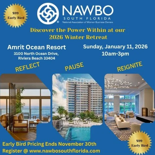 ❄️Winter Retreat Alert!❄️Members, it&rsquo;s time to discover the power within at our exclusive retreat on January 11, 2026 at the gorgeous Amrit Ocean Resort.

A day to reflect, pause &amp; reignite your energy as we step into a new year.

🔥 Early 