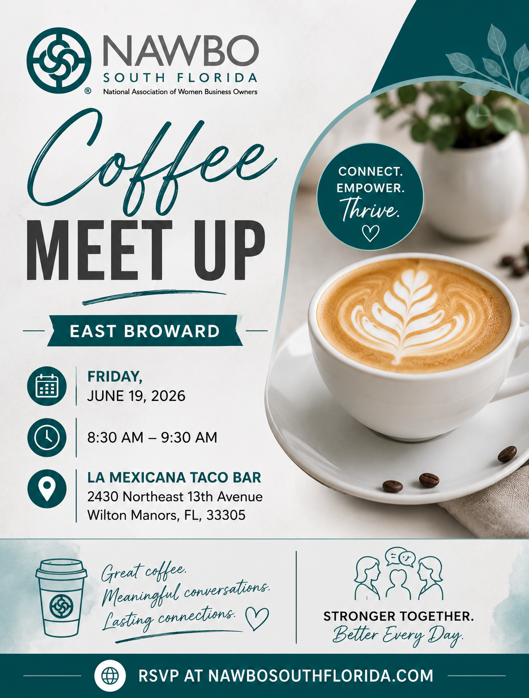 June Coffee Meet Up - East Broward
