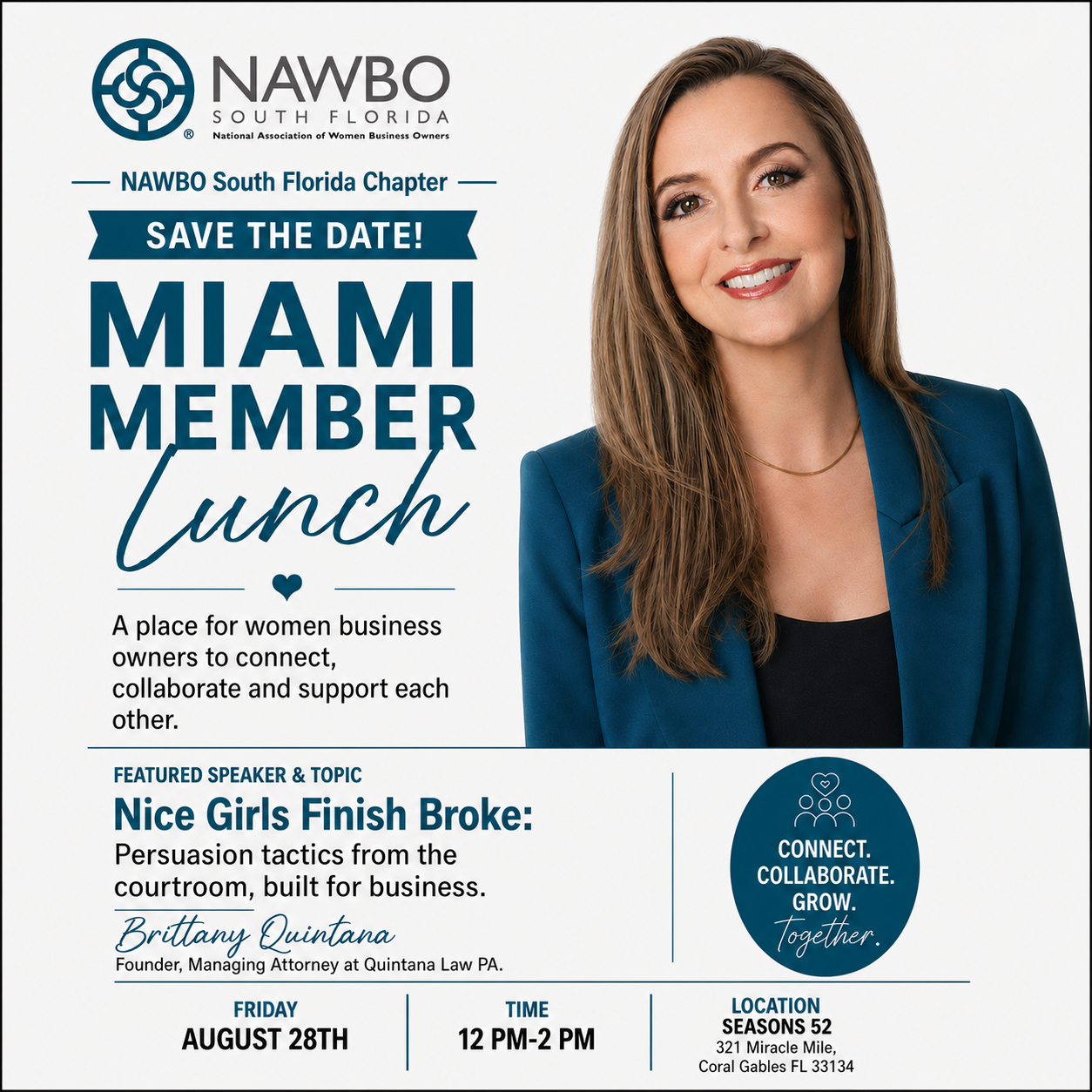 August Miami Lunch