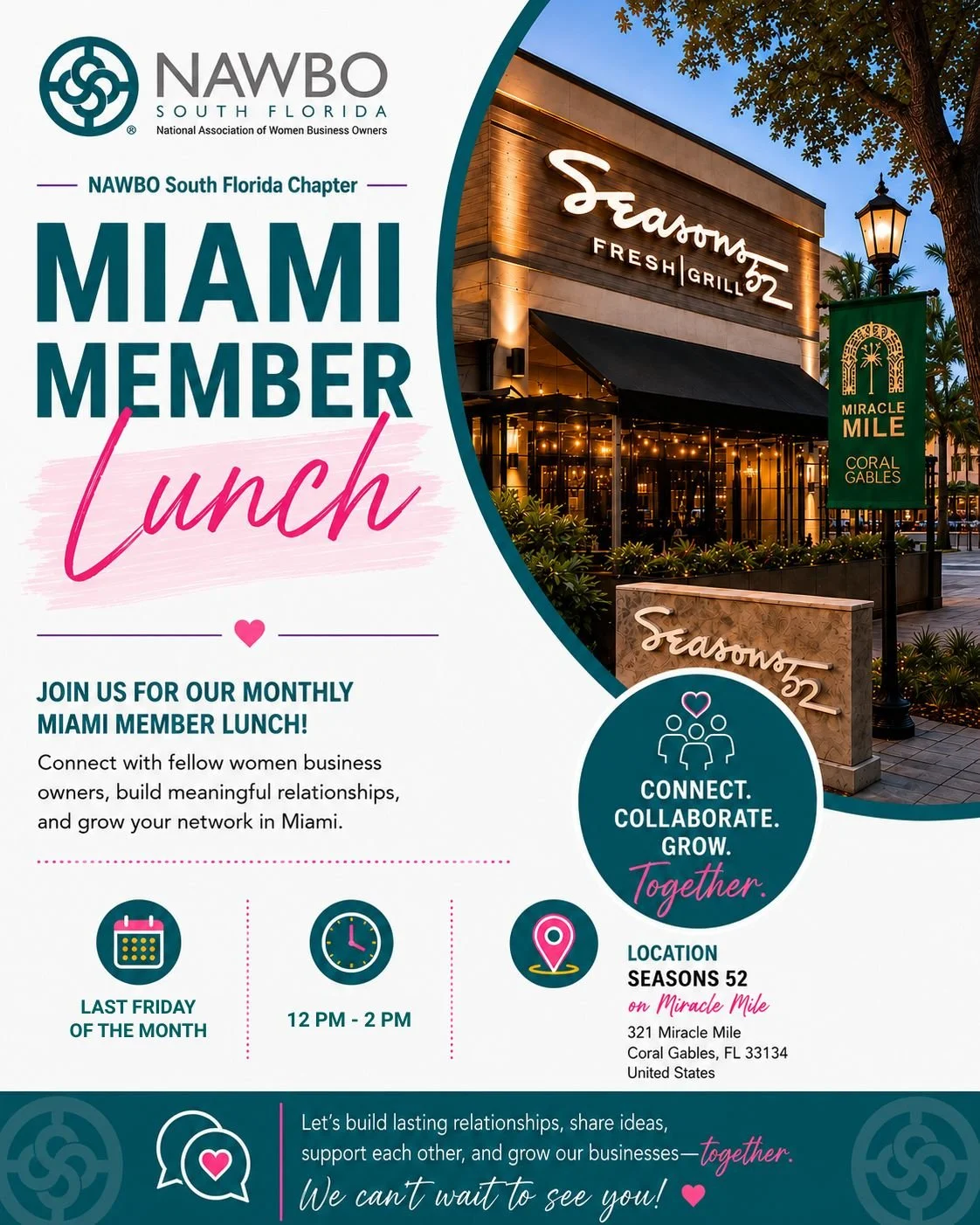 August Miami Lunch