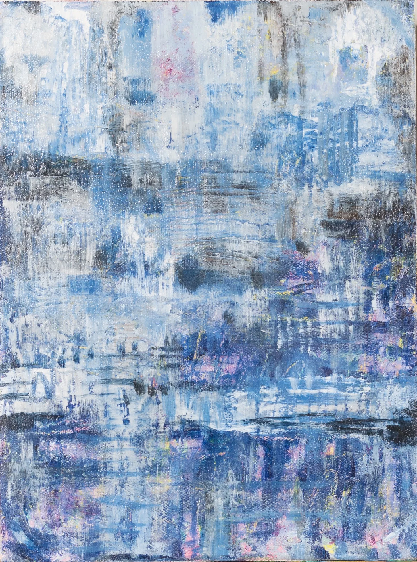Dusk 12” x 9” Acrylic on Canvas