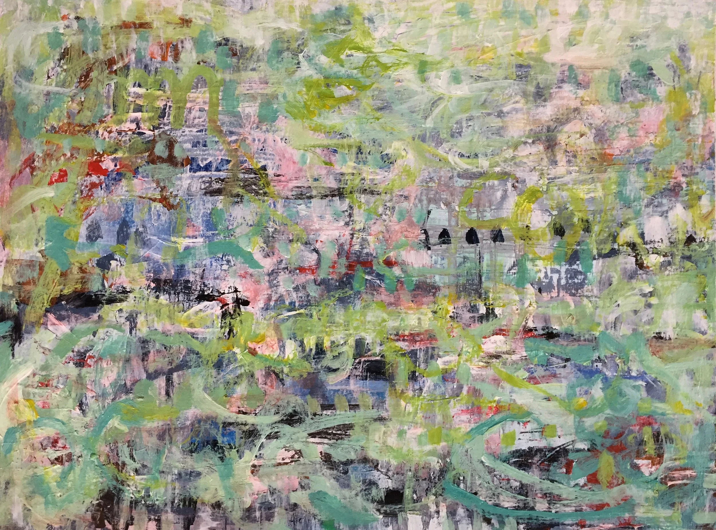 Luscious (4900) 9” x 12” Acrylic on Paper