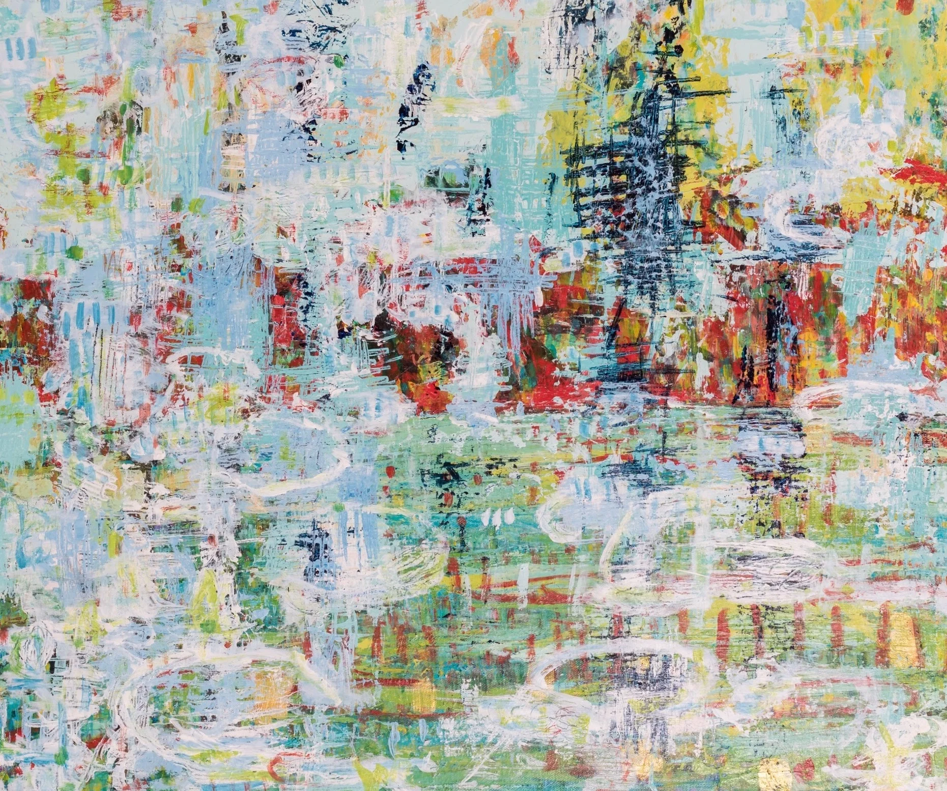Bright 20” x 24” Acrylic on Canvas