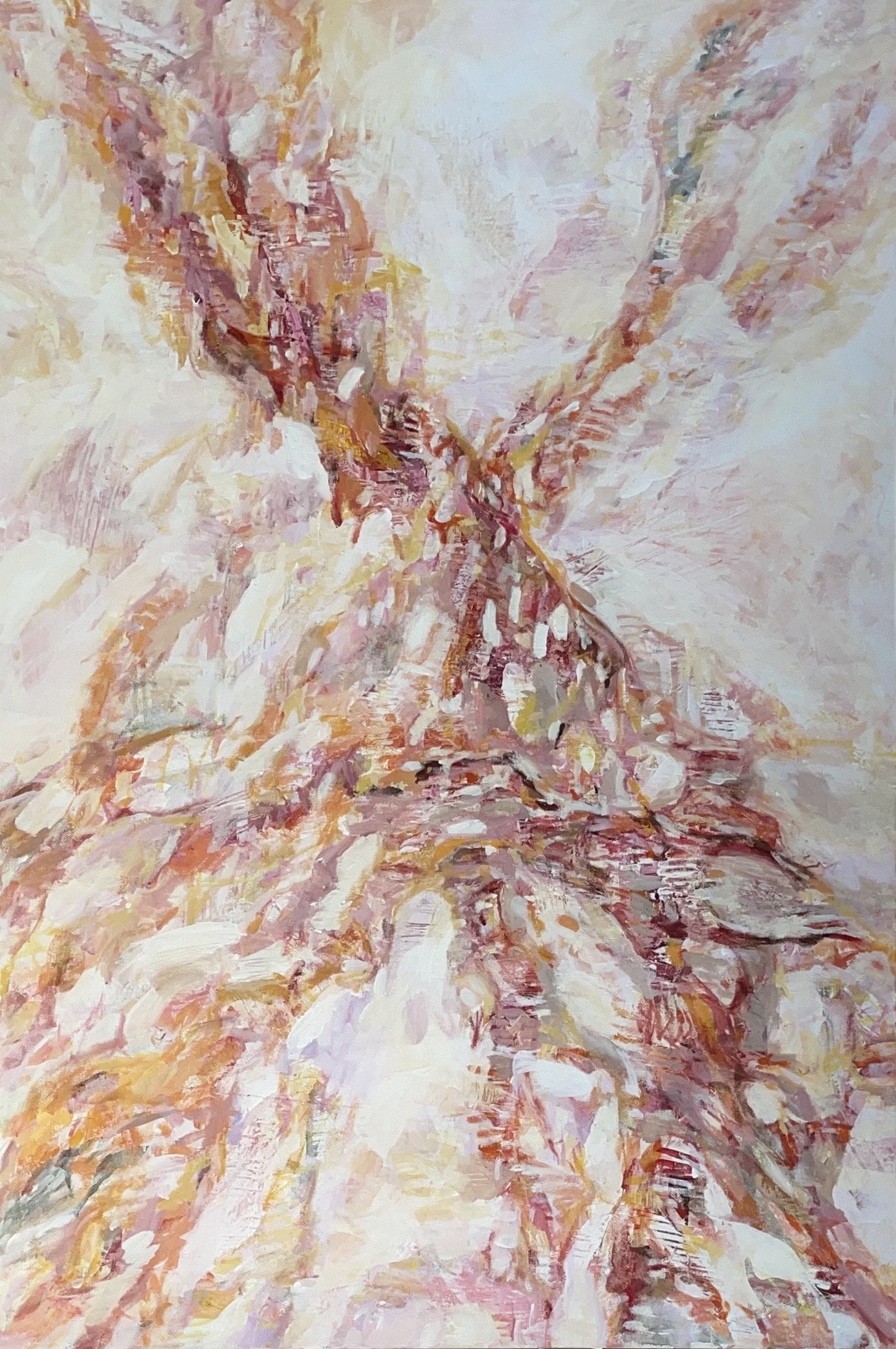   Twist  2022 Acrylic on canvas, 36x24 inches 