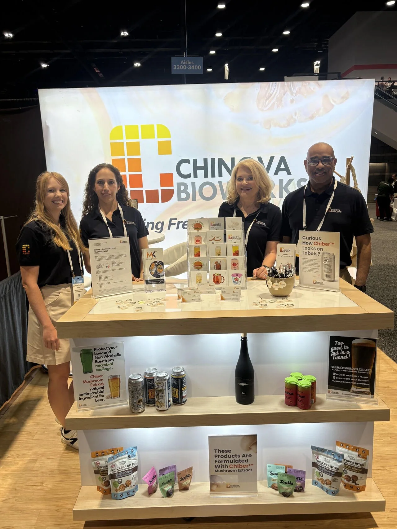 Chinova Bioworks at Natural Expo West 2024