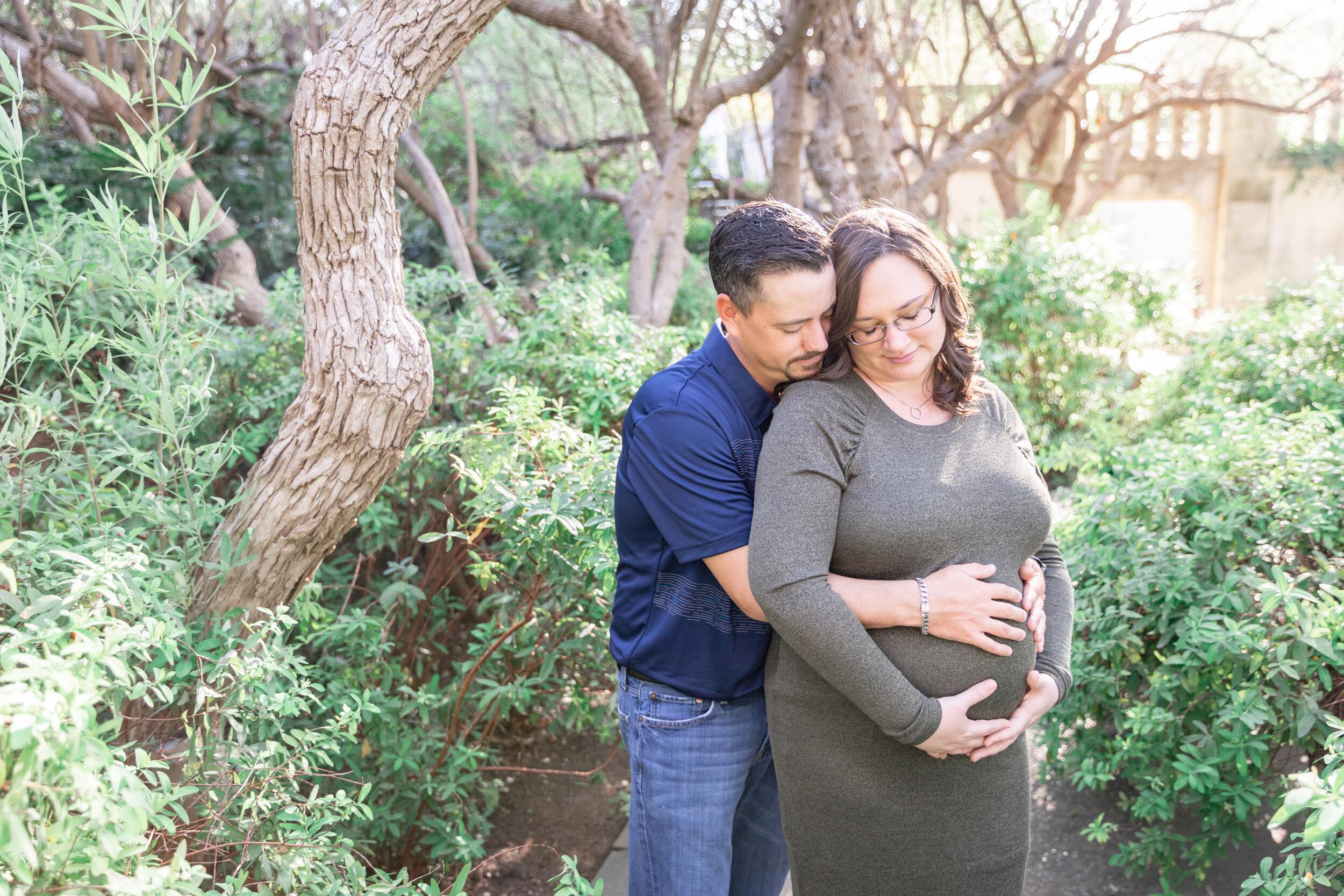 Kristina + Michael: Dallas Arboretum Maternity