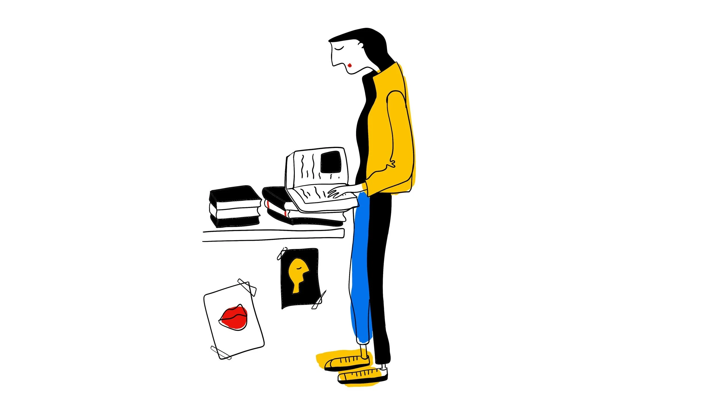 Editorial Illustration/Local Book Stores