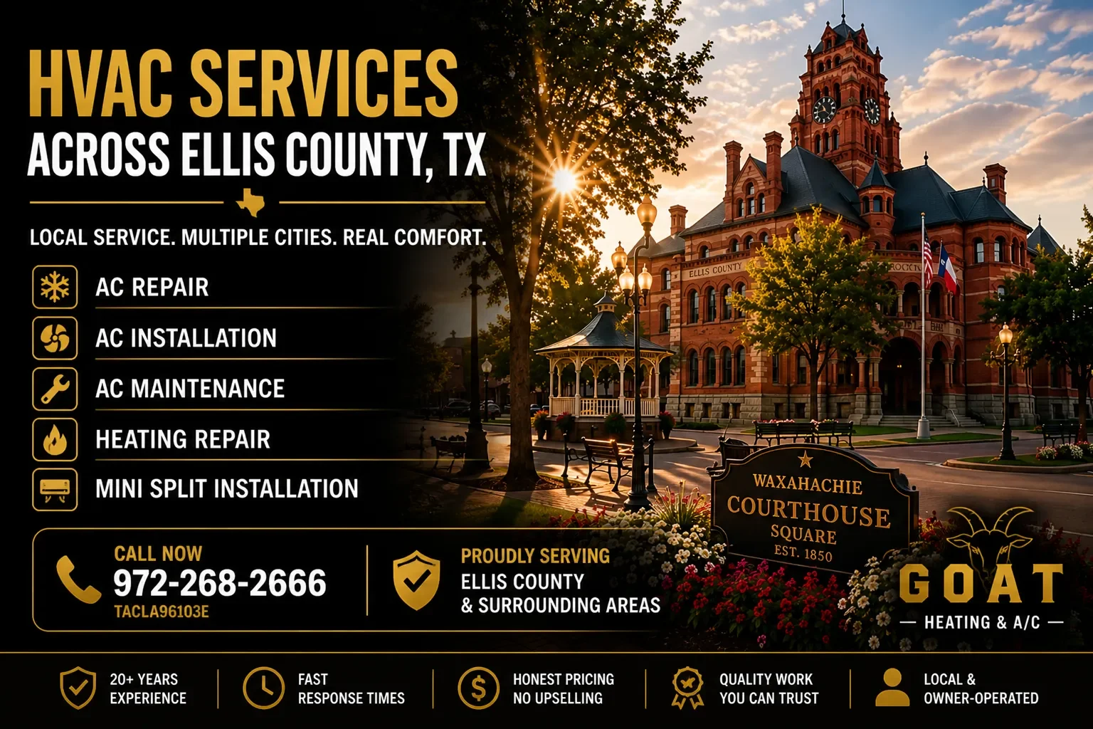 ellis county hvac services