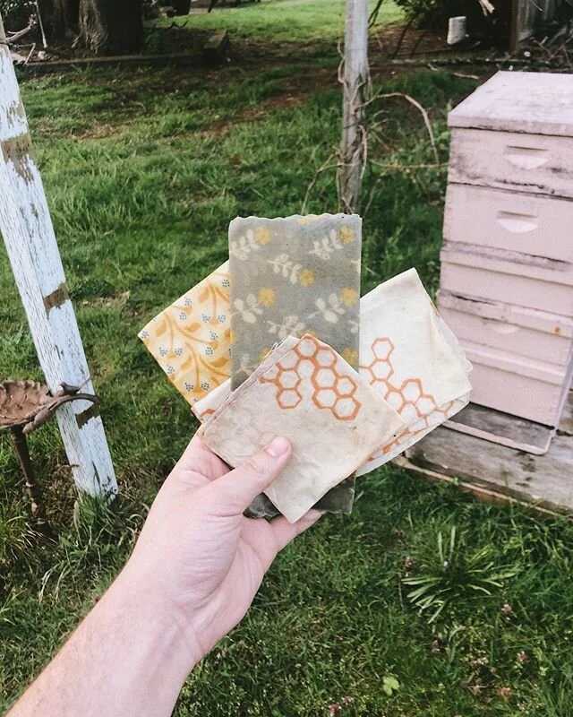 I’m please to announce that in the coming weeks bees wax wrap packs with be available for purchase to cover all your sustainability needs! While there are still many unknowns and working pieces for this product one things for sure having these