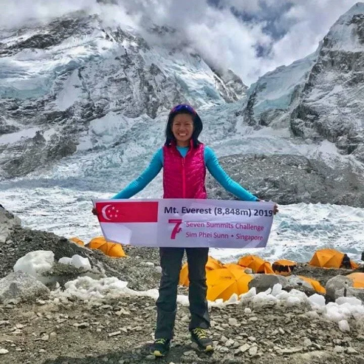 PS Sim - Path to become a Singaporean Seven Summiteer 