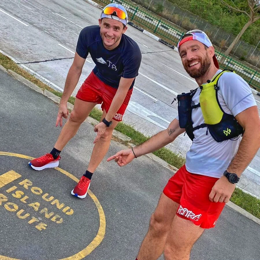 200km Singapore RTI with Phil Daniel and Jean-Henri Haniquaut