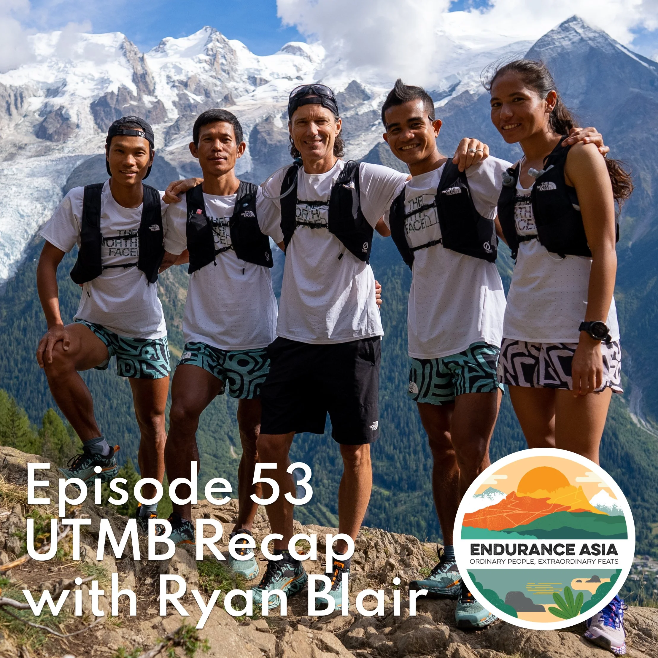UTMB 2022 Recap with Ryan Blair - North Face Adventure Team