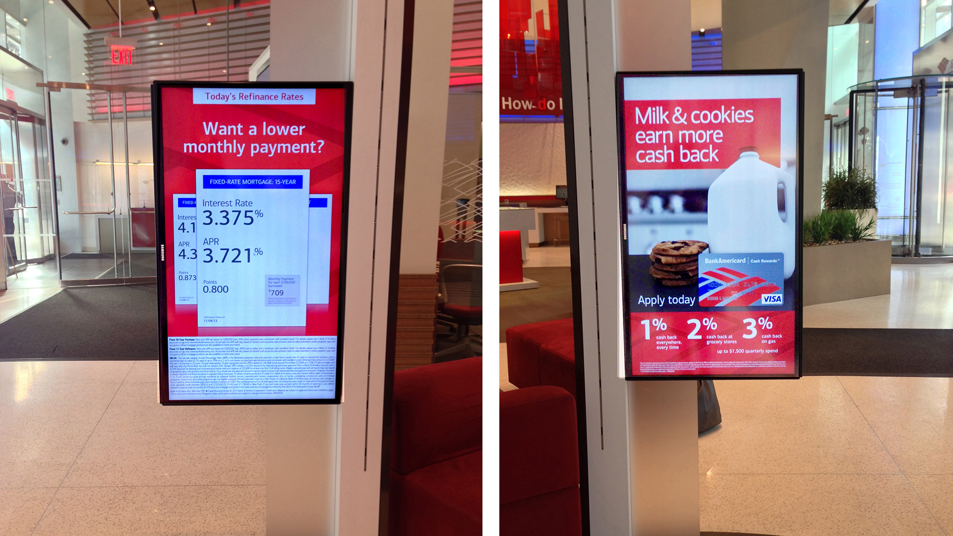 Bank of America Digital Poster