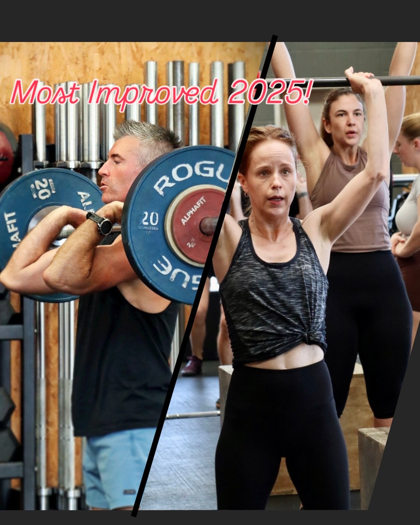 Most Improved 2025!
Congratulations to @jameskahnqld @bjdupreez - your tireless efforts and perseverance have paid off. Go ahead and indulge in that extra slice of Christmas 🍰 , you&rsquo;ve worked hard for it!
🏋️&zwj;♂️ 🎄