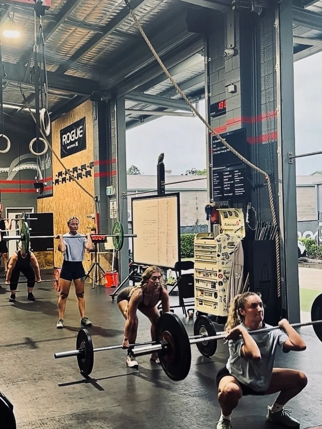 In CrossFit, you have to earn the barbell&hellip;
@mayhemaffiliate @crossfitaust