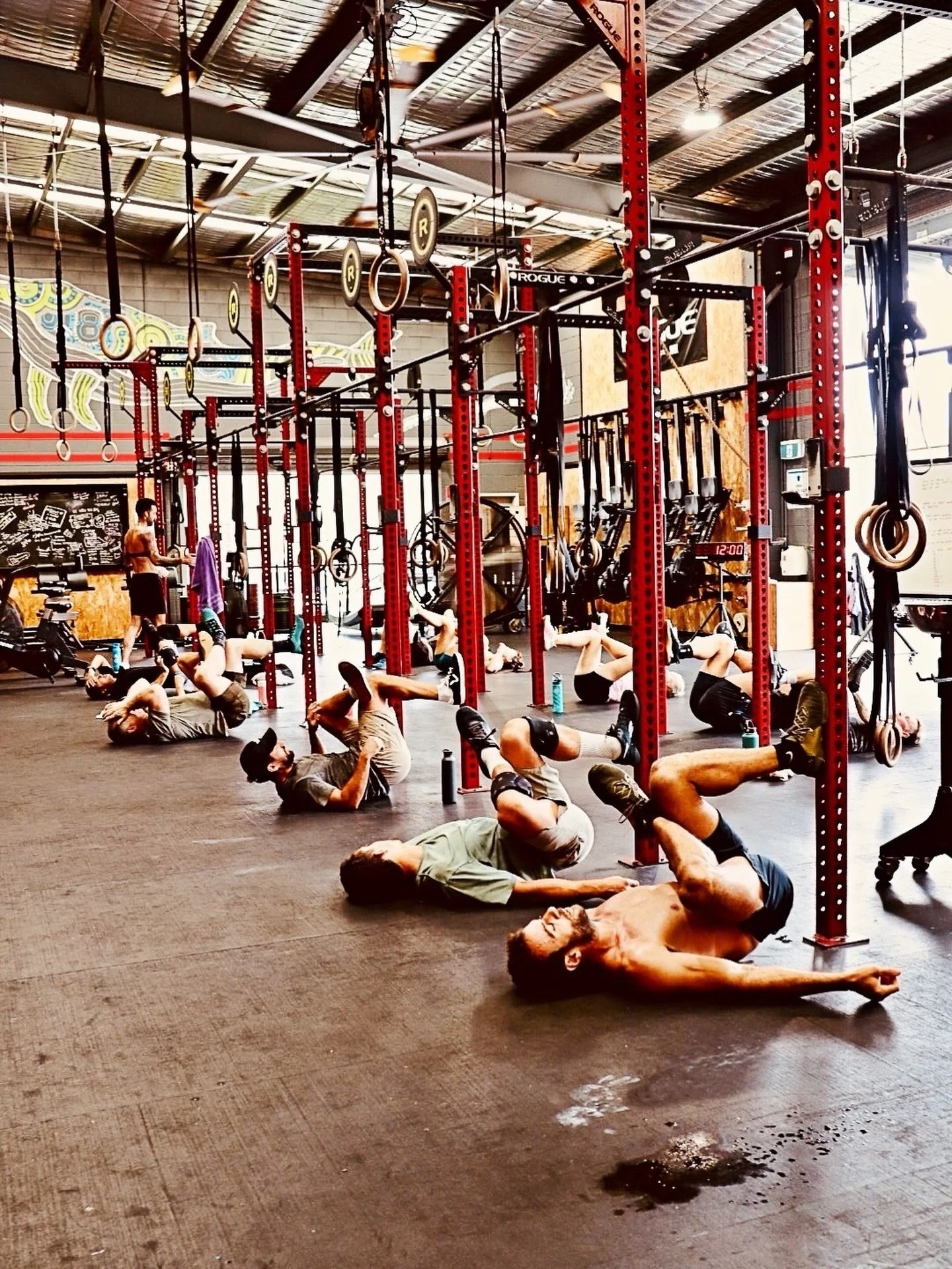 Cool down &amp; Catch up 
@mayhemaffiliate @crossfitaust @rogueaustralia