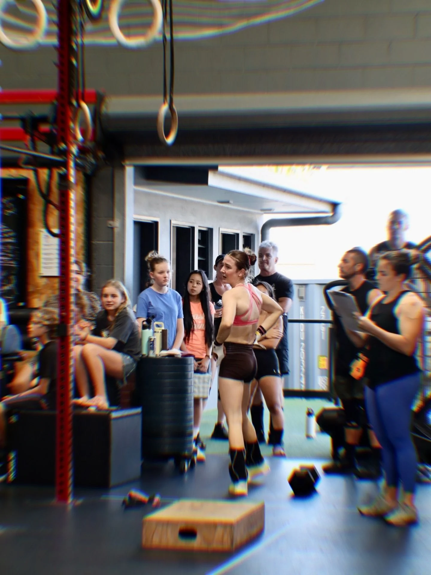 Ring Muscle Ups ain&rsquo;t no big thang&hellip;
@sienna_lambert_ 
@crossfitgames