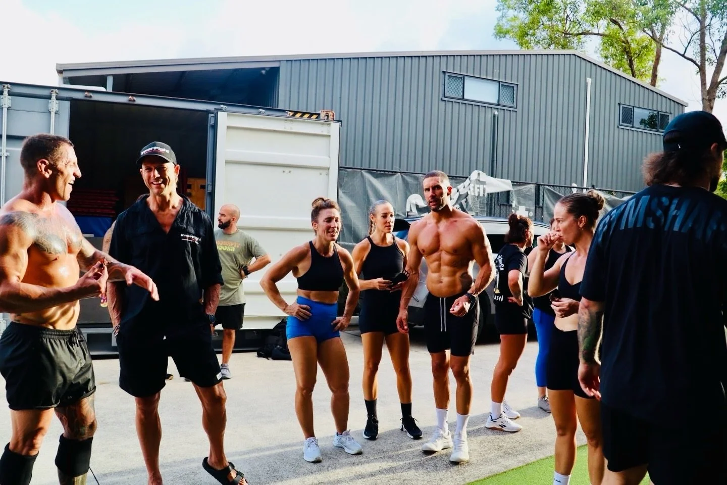 When all is said and done, we are really here for the chats&hellip;
@crossfitgames 
@crossfitaust