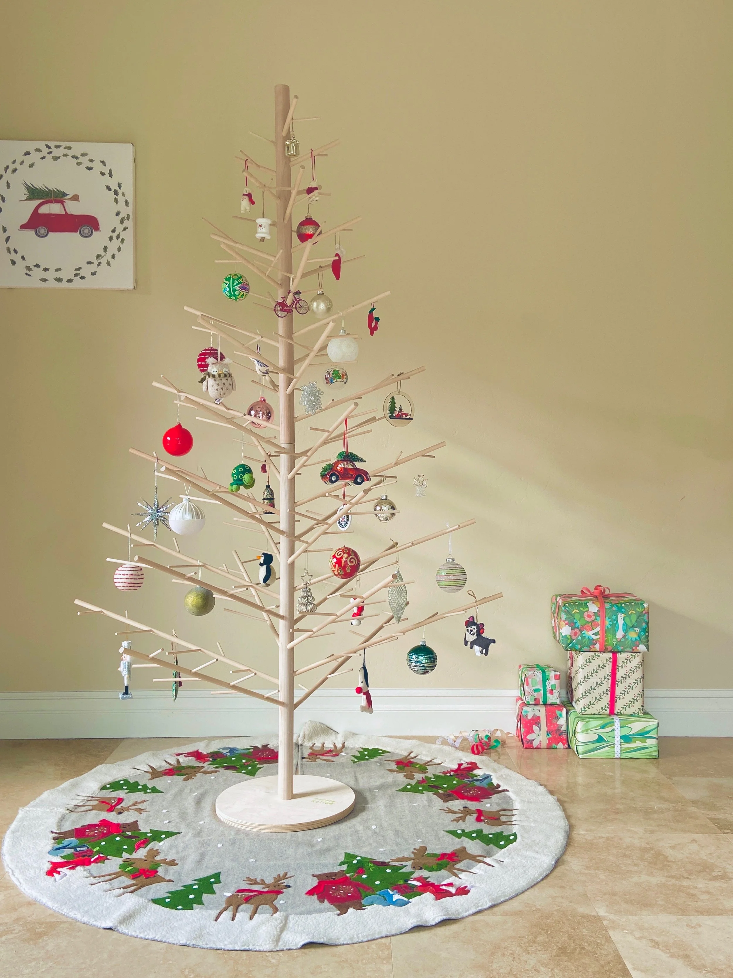 Wood Christmas Tree, 6ft