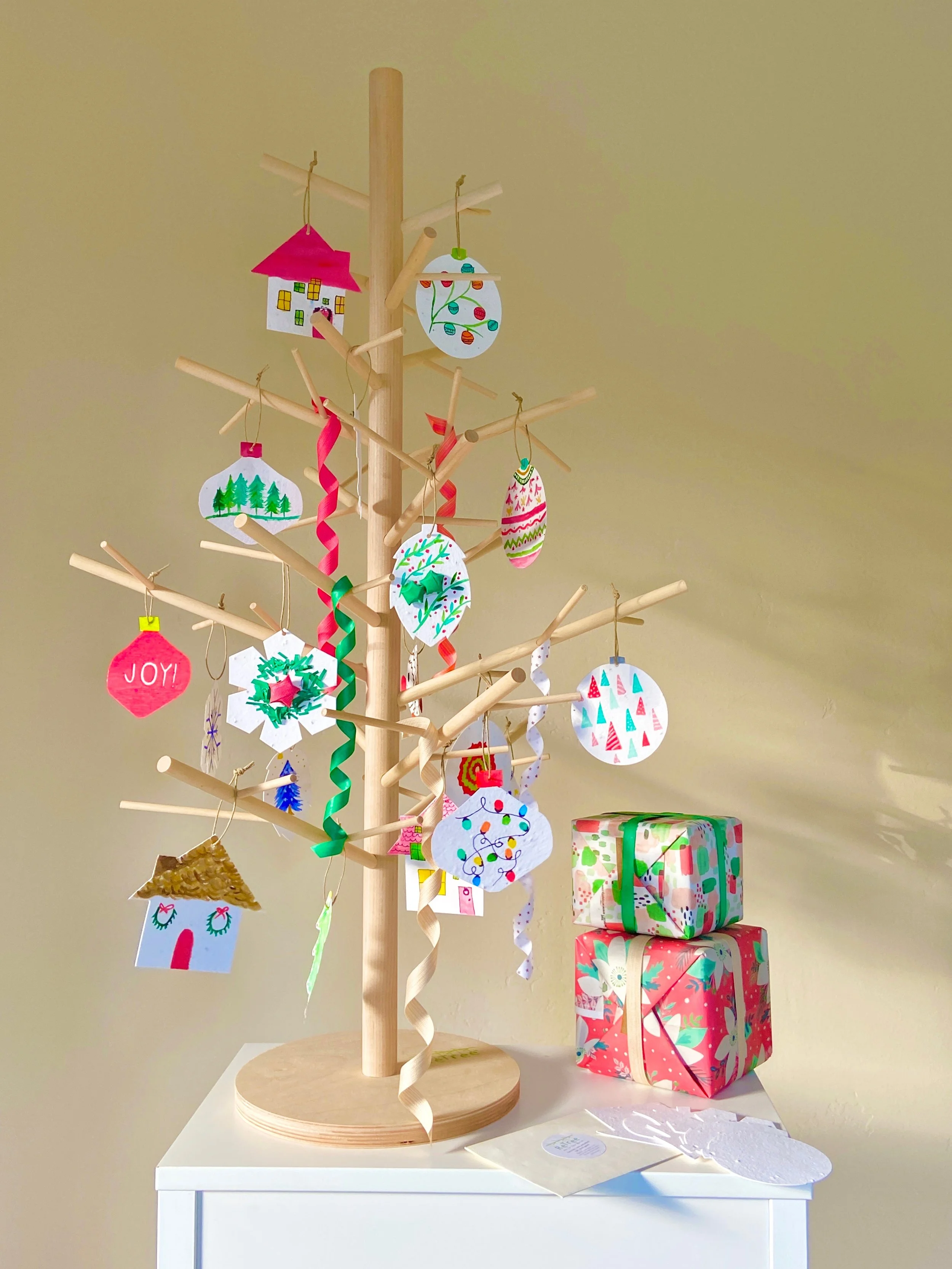 Wood Christmas Tree, 3ft