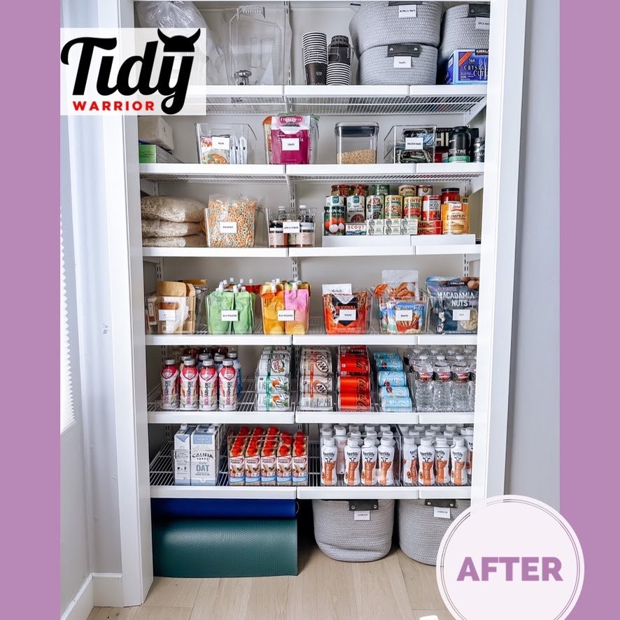 Real Life Pantry Organization - TidyMom®