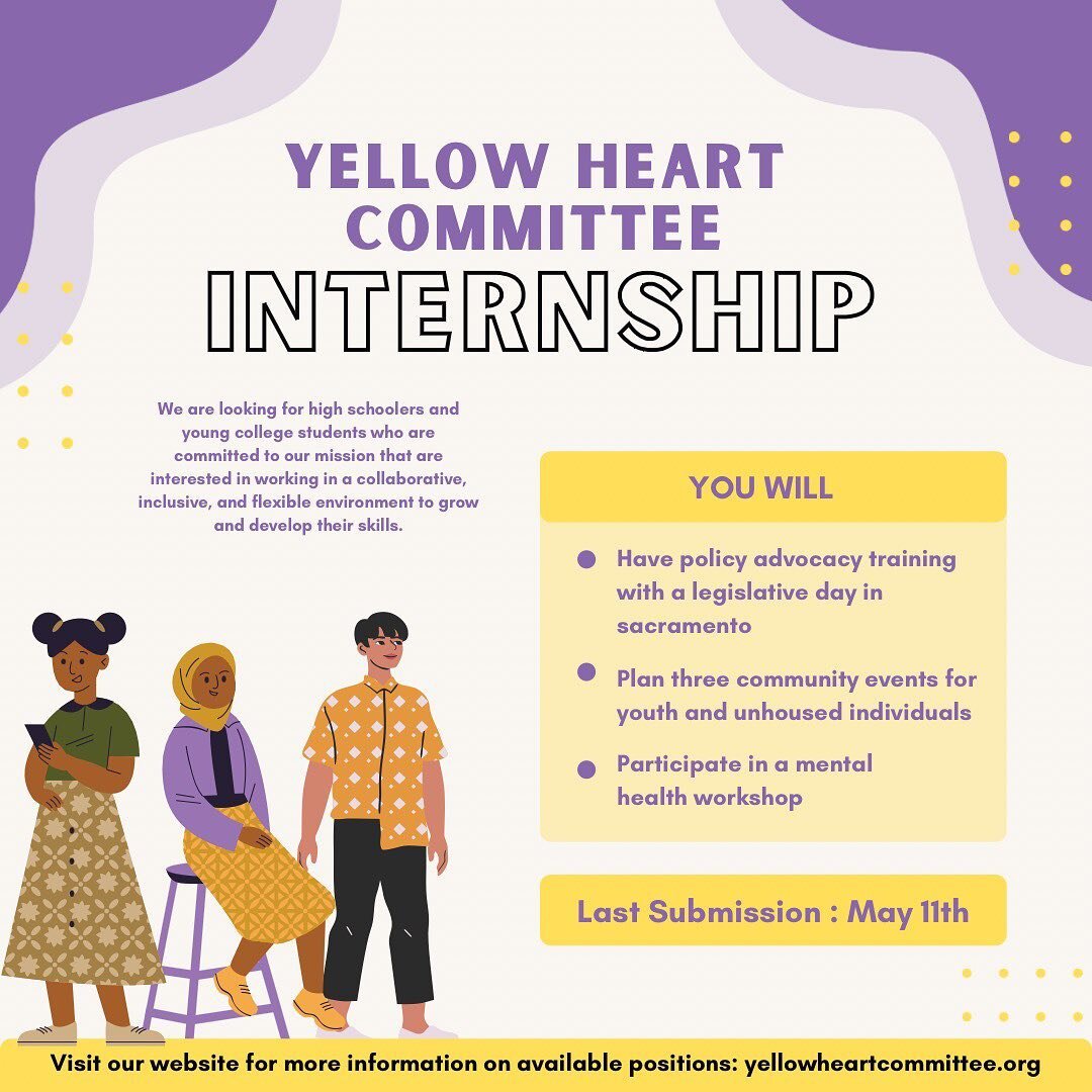 Are you a young, highly motivated individual in high school/college &amp; interested in any of the following?

DUE MAY 11TH

💛 Community organizing
💛 Political engagement
💛 Meeting with elected officials
💛 Leadership development
💛 Toast masters/