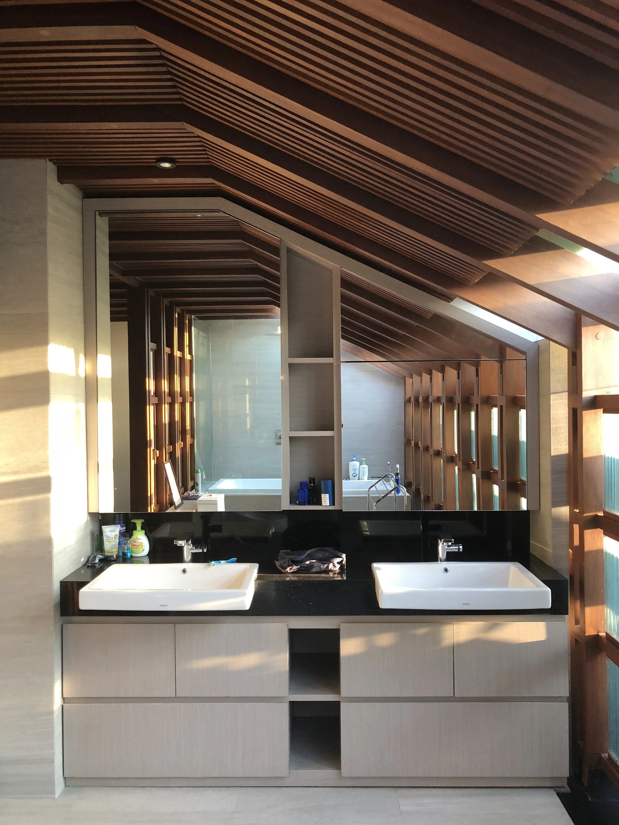 11_My ensuite with timber structure extended into the space.jpg