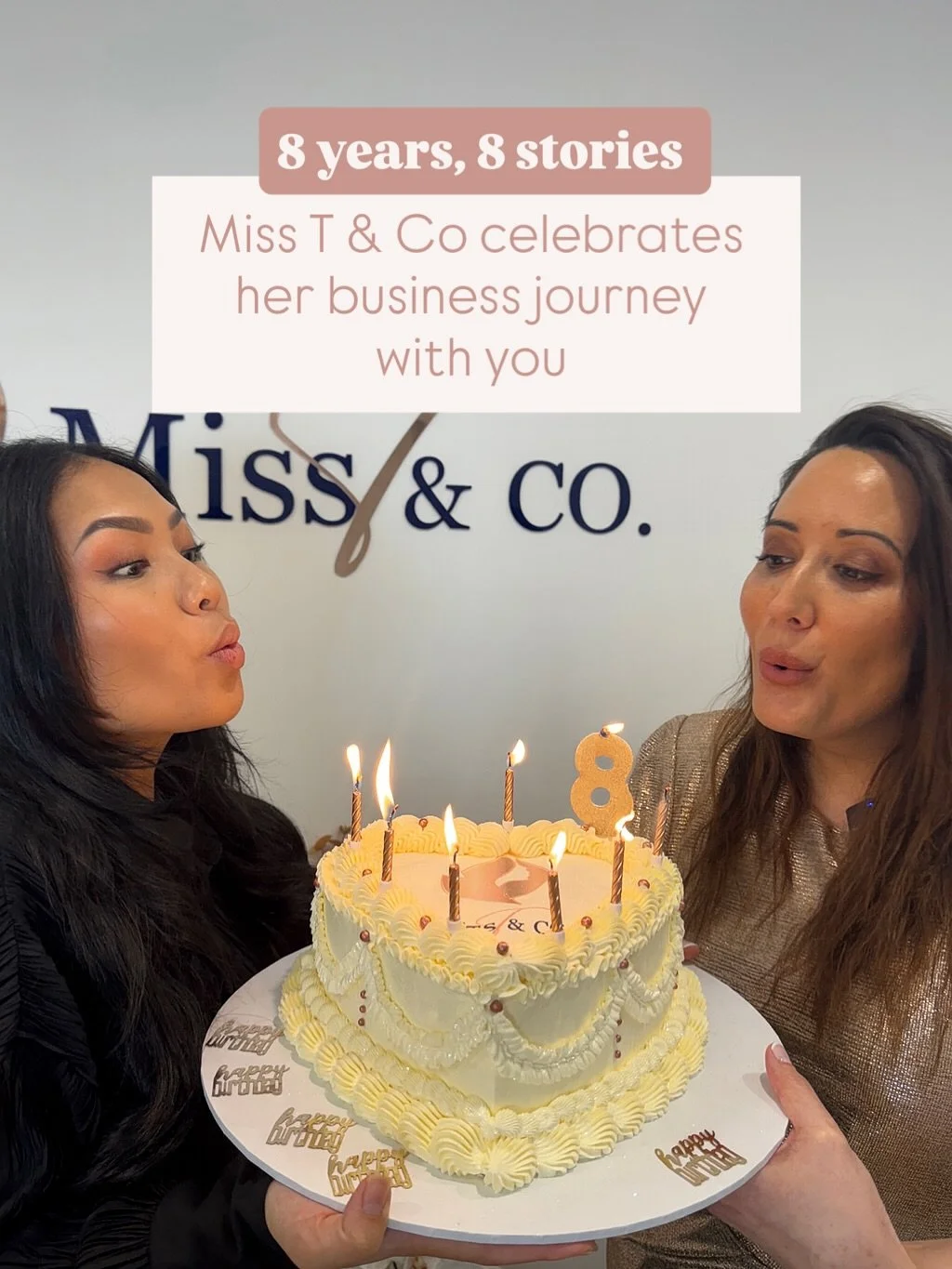✨ 8 Years in Business ✨

What a journey it&rsquo;s been &mdash; filled with lessons, growth, challenges, and the most incredible opportunities.

Over the past 8 years I&rsquo;ve learned to:
💫 Believe in myself, even when doubt crept in
💫 Let go of 