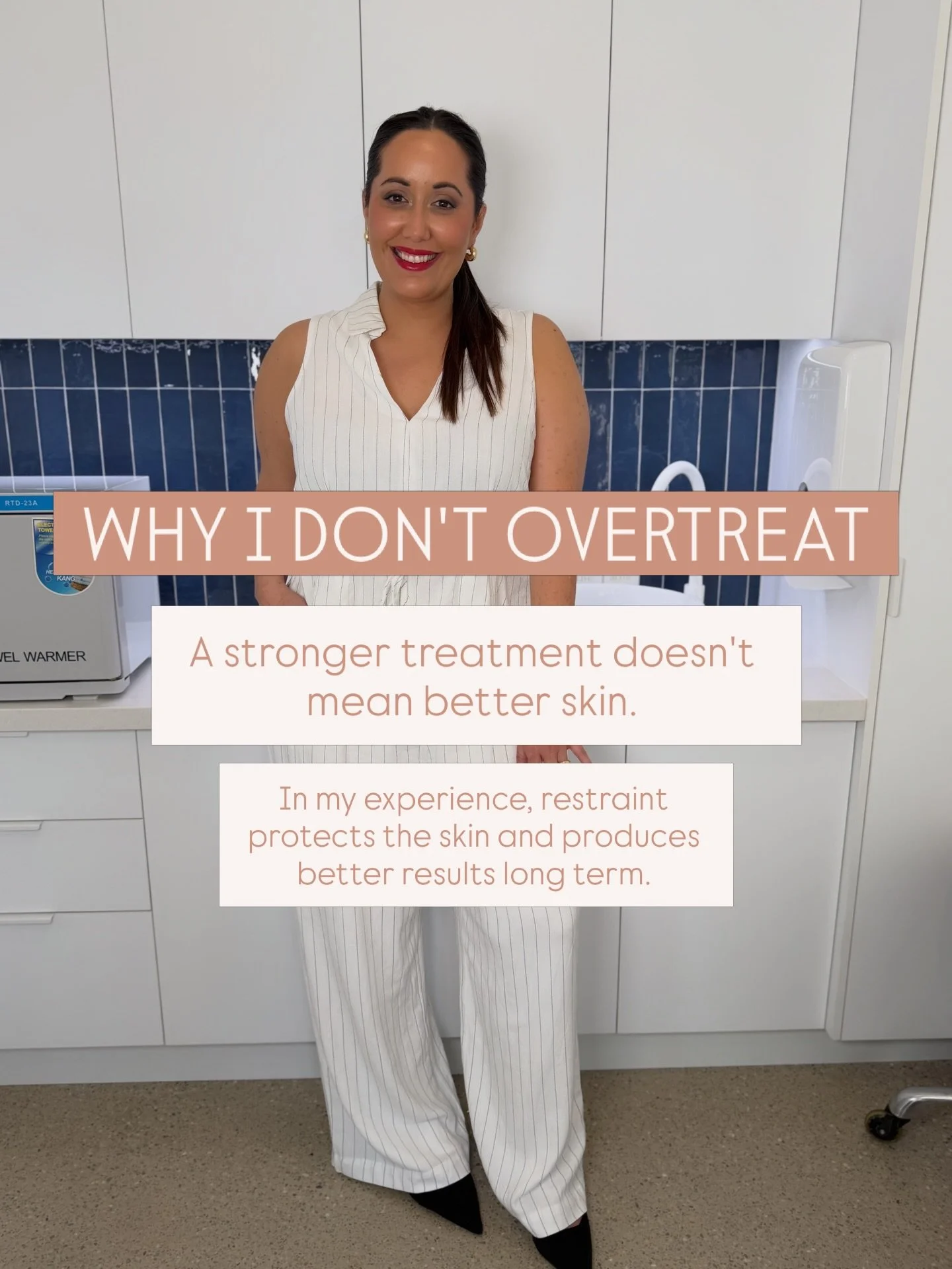 There&rsquo;s a reason I don&rsquo;t believe in over-treating the skin. 🤍

In a world where stronger, harsher, and more aggressive is often marketed as &ldquo;better&rdquo;&hellip; I&rsquo;ll always choose a more considered approach for my clients.
