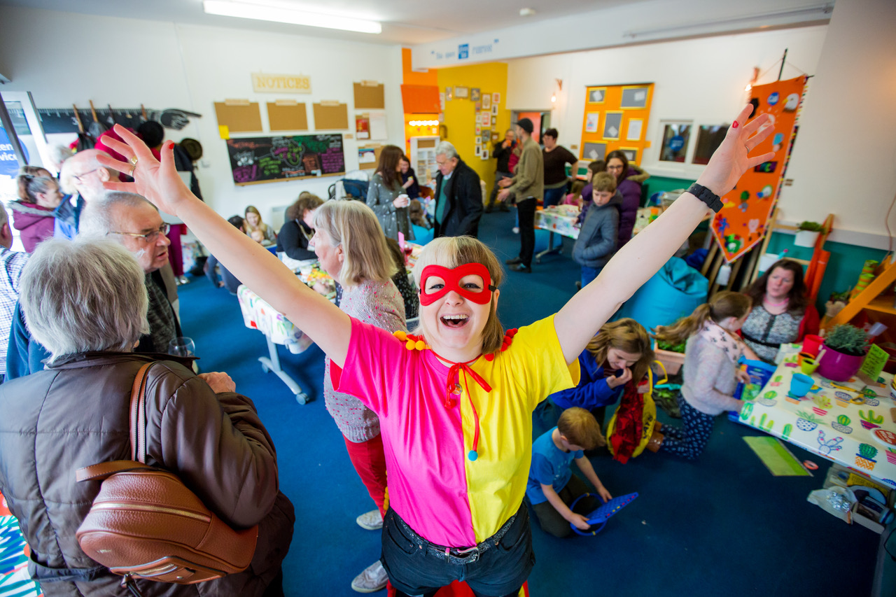 Big Worle ‘Welcome Home’ party with artist Megan Clark-Bagnall, photo by Paul Blakemore