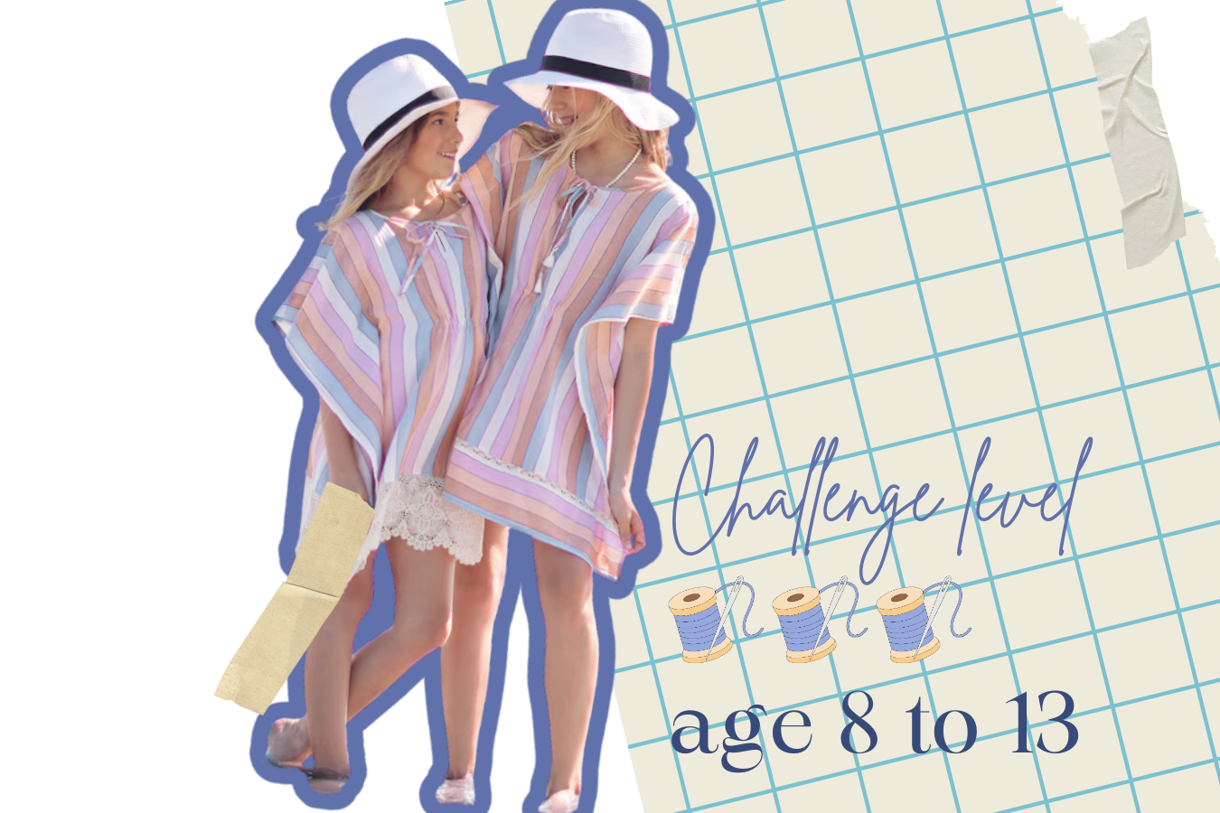 Make a kaftan for the beach!