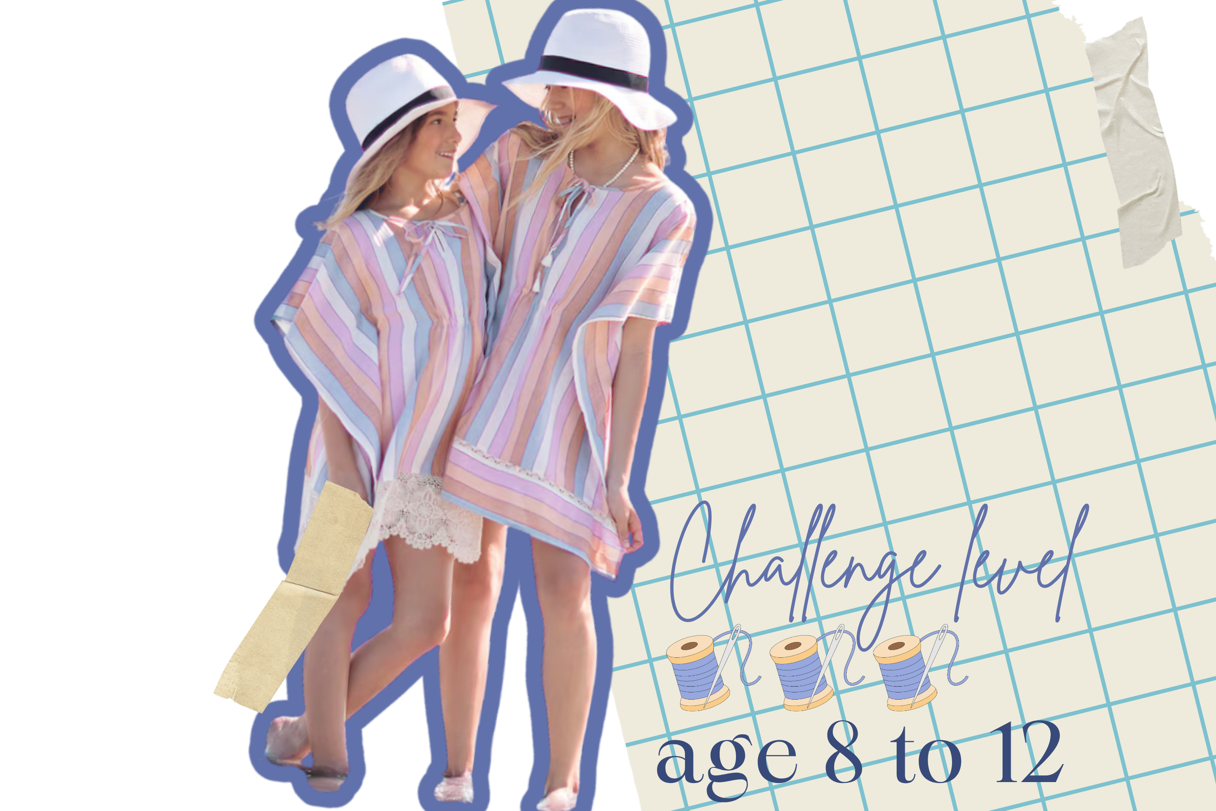 Make a kaftan for the beach!