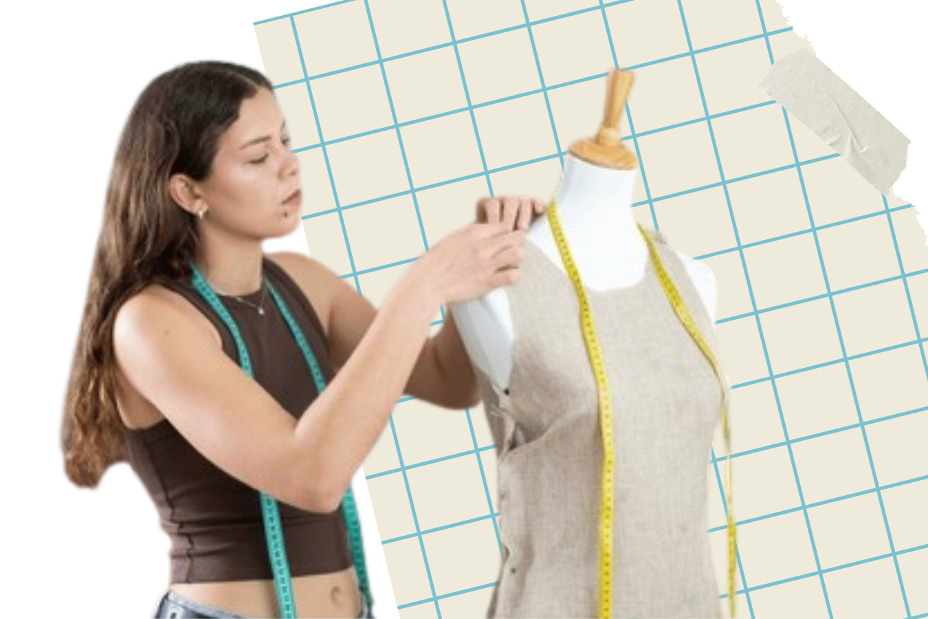 Teenager sewing session