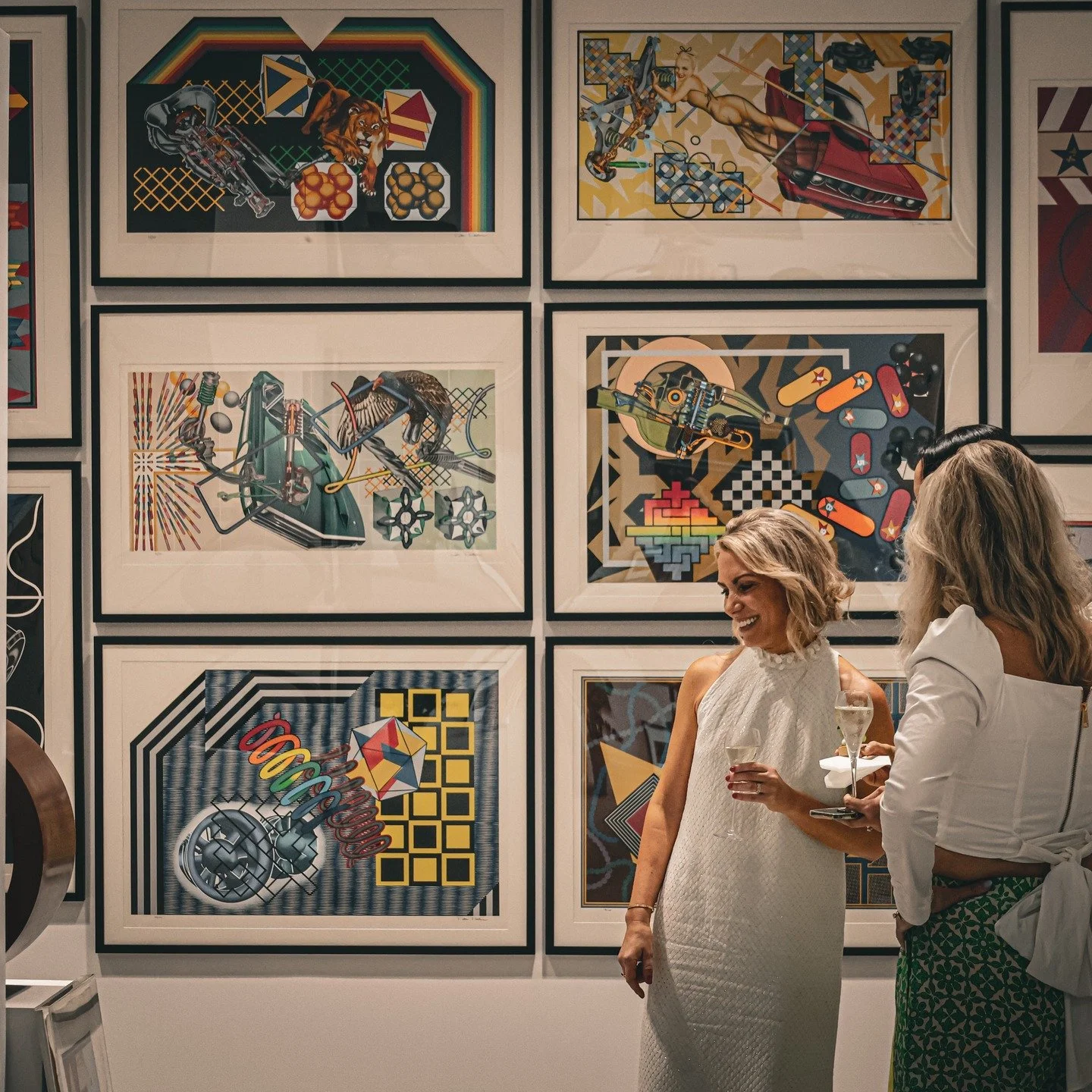 On Sunday, we celebrated the life and legacy of @peterphillipsartist , in the way he would have appreciated most - 
A recognition of what he contributed to art history, and his unwavering passion to create for the love of it and not because he was to