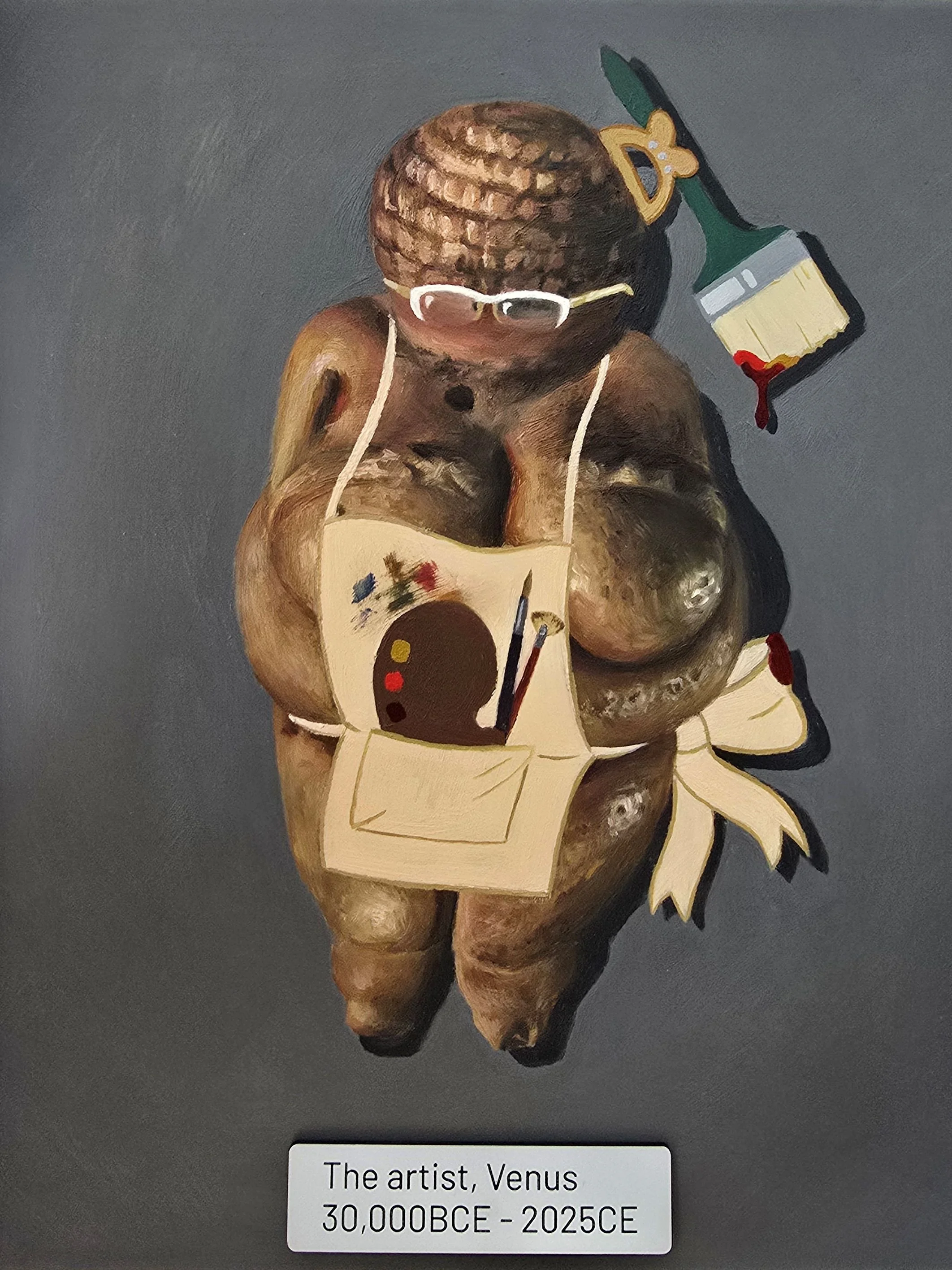 The artist, Venus. 2025. 25.5 x 20cm.