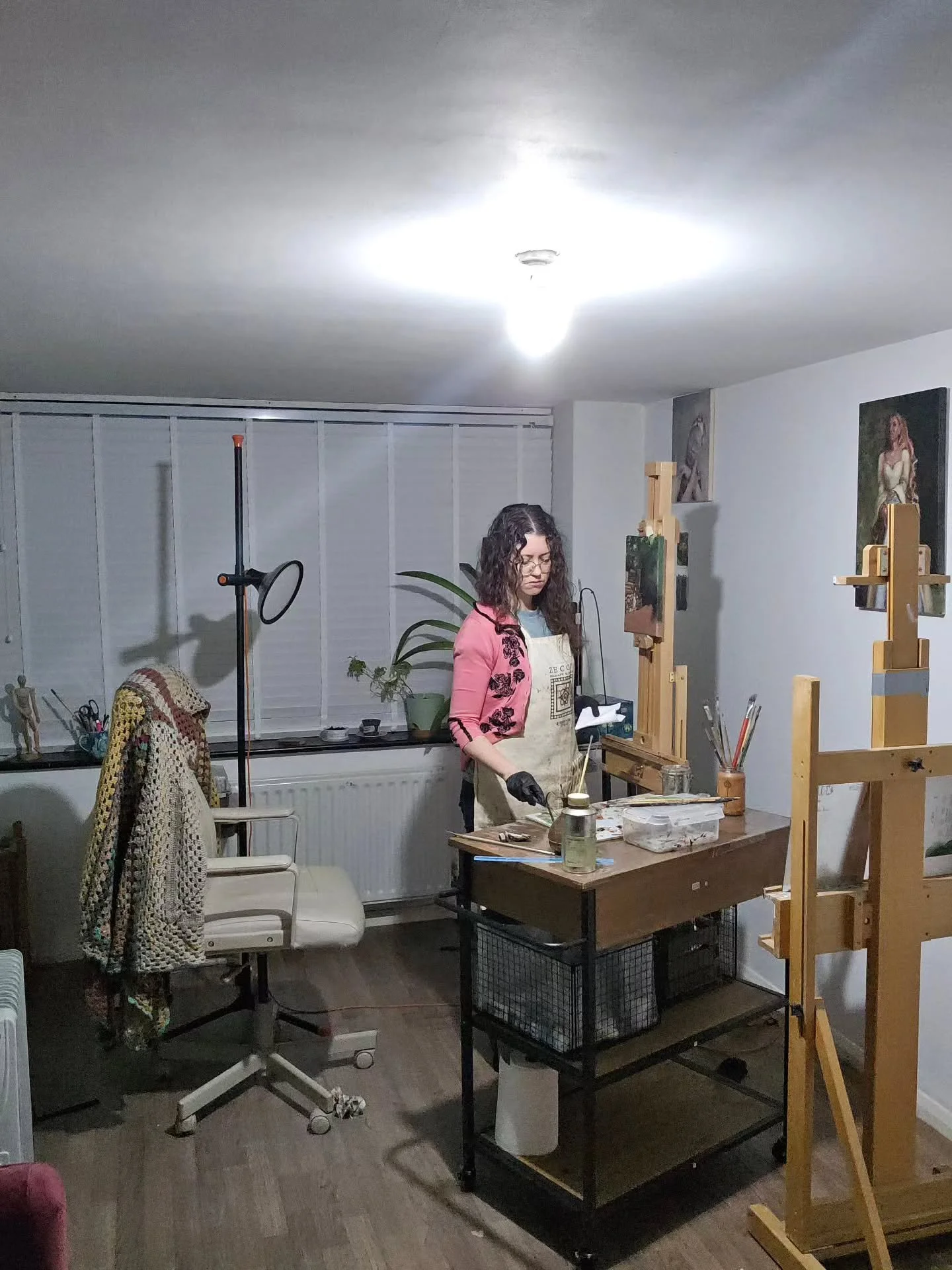 STUDIO 🩷 The beginning of spring. 

I've reserved the next week to disconnect, embed myself in the studio and work on new pieces.

I'm really looking forward to this focused time. It has been an intensely busy start to the year, and I've battled wit