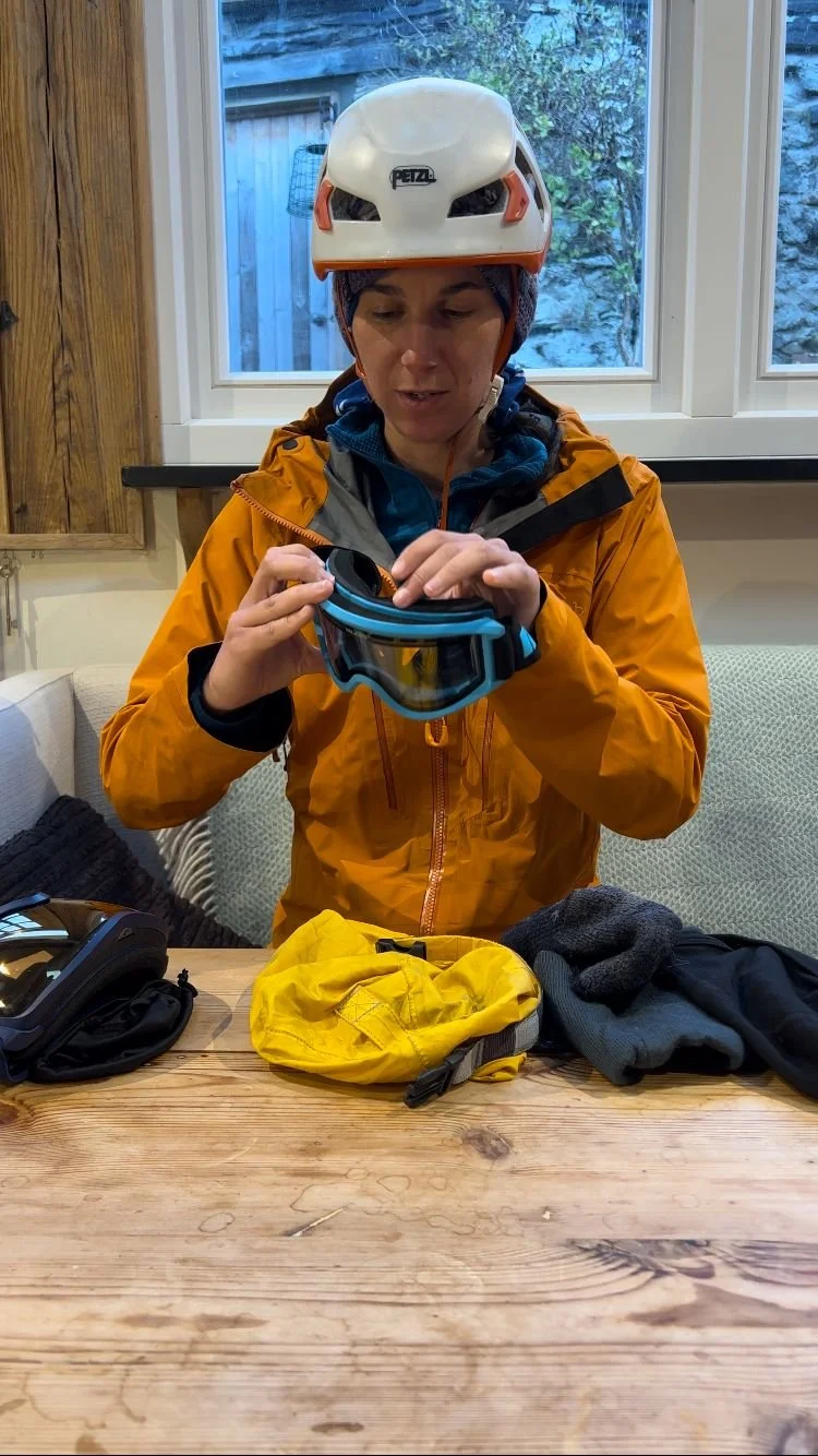 WAAC Winter Tips - Hair, Hat, Helmet and Goggles!