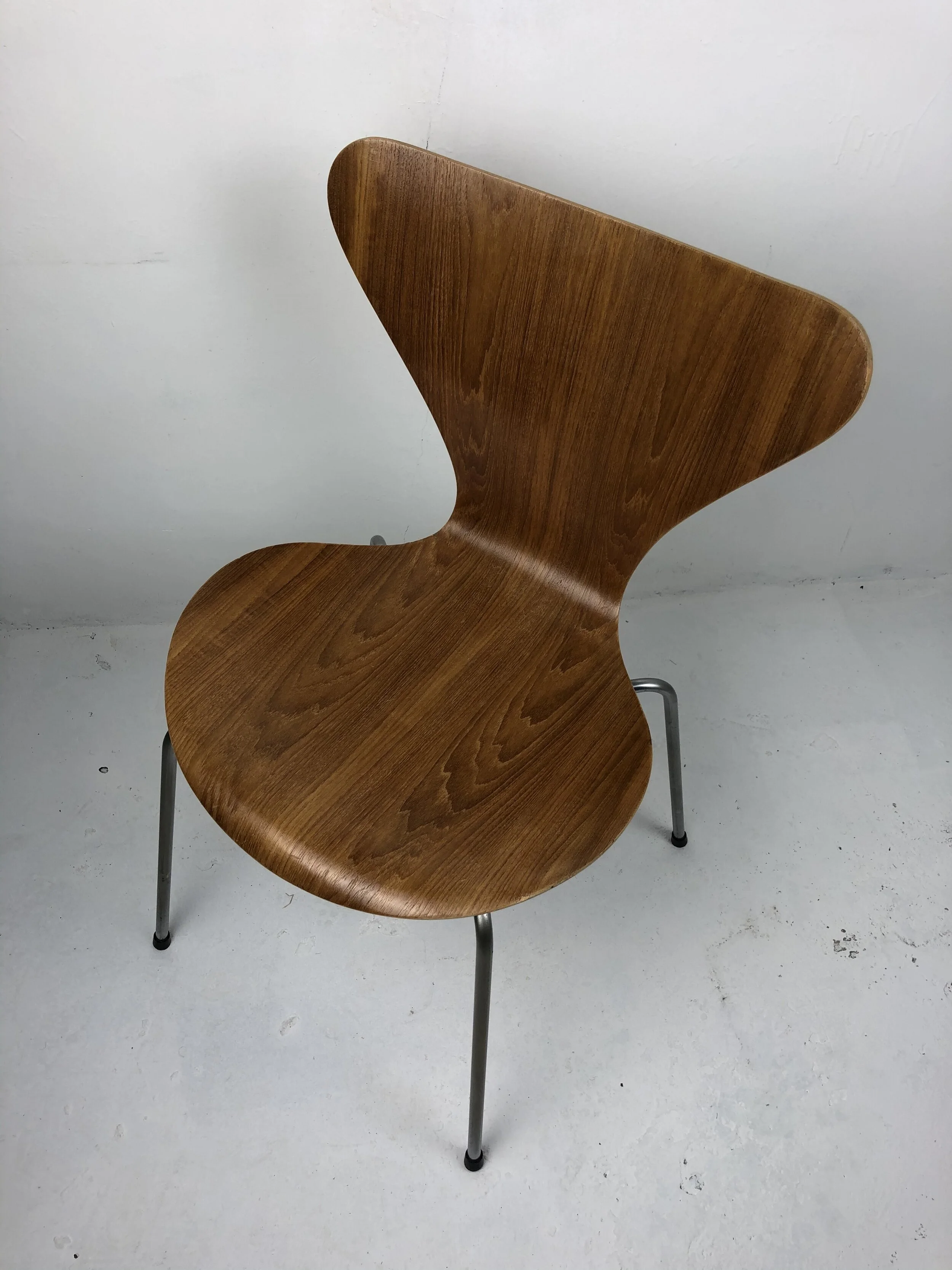 ダイニングチェア FRITZ HANSEN SEVEN CHAIR TEAK VINTAGE EARLY TEAK 'SERIES 7' CHAIR BY ARNE JACOBSEN FOR FRITZ