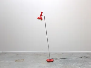 家具 Hala Mid Century floor lamp by Busquet Adjustable 'Ball in Socket' Floor Lamp by H. Busquet for Hala