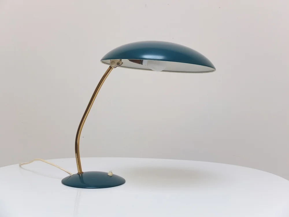 Rare Desk Lamp by Christian Dell for Kaiser Idell, 1950s — Re