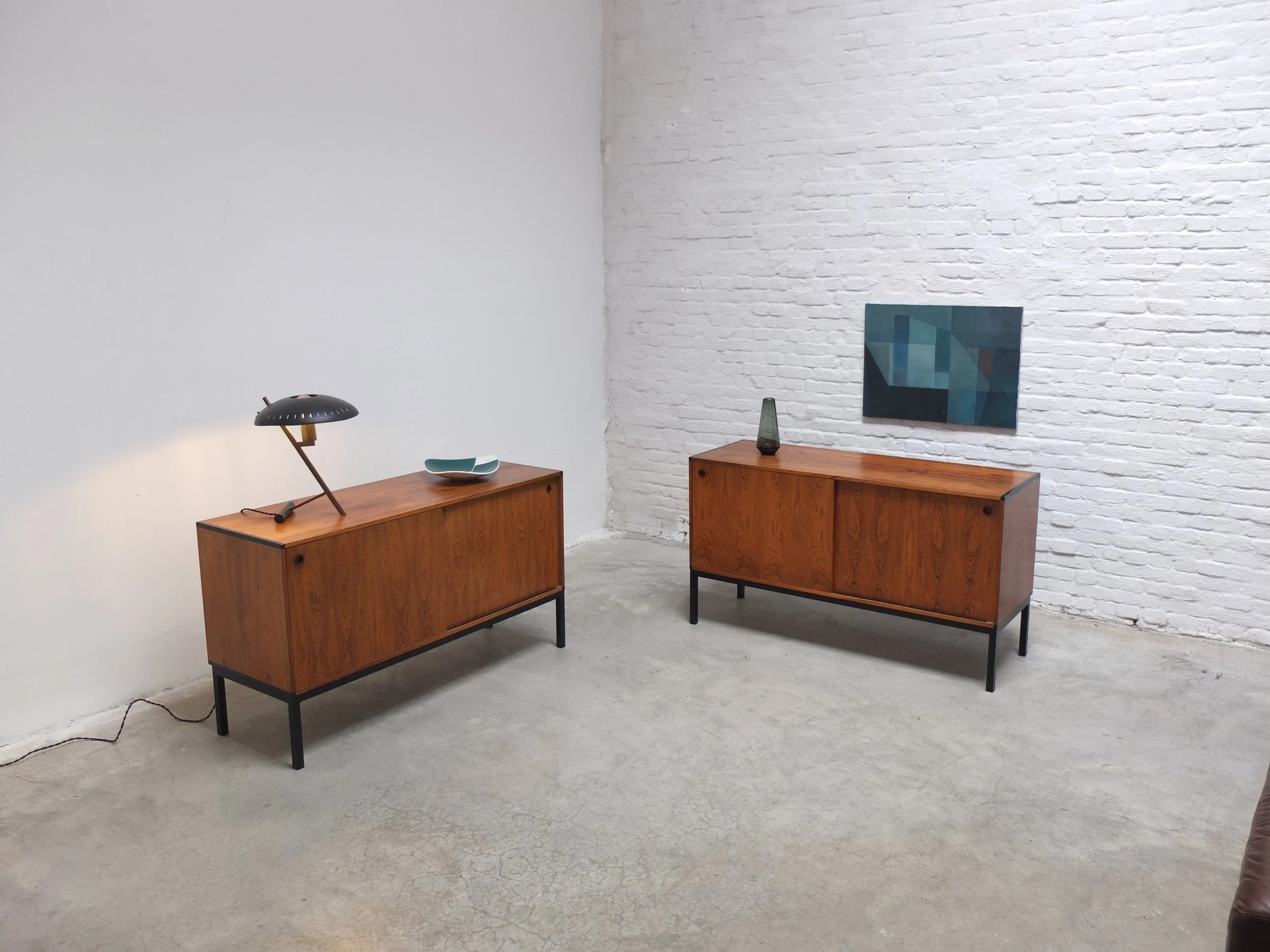Pair of Sideboards by Hans Hove & Palle Petersen for Christian Linneberg, 1960s