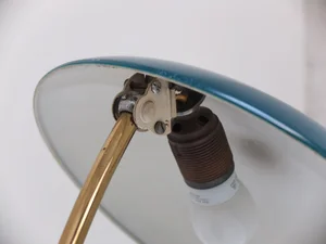 Rare Desk Lamp by Christian Dell for Kaiser Idell, 1950s — Re