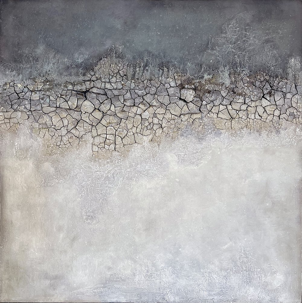  Wandering Bark 2 36” x 36” Plaster, acrylic, oil Private collection, Texas  