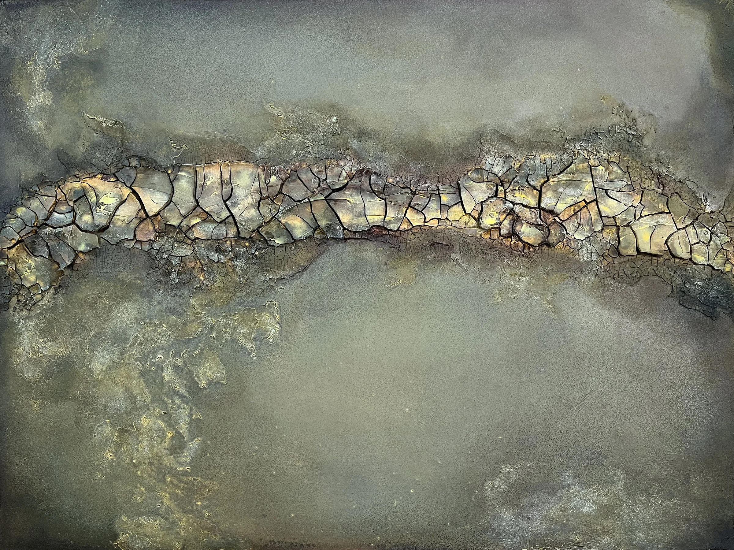  Altered State 36” x 48” Plaster, acrylic, oil $3600 